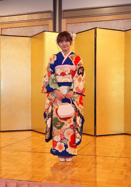 上村亜柚香(チームS）衣装協力：株式会社清水屋【撮影：山田】