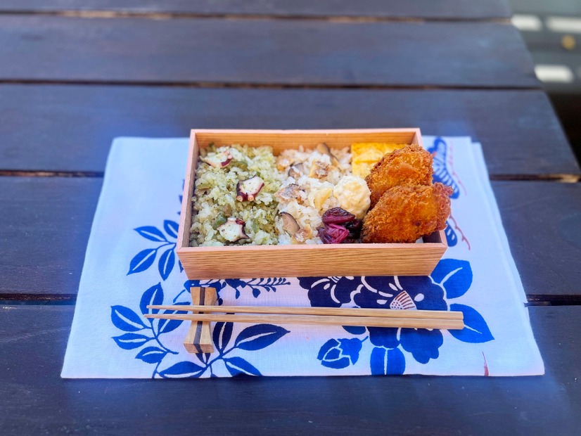 【初出店】＜美食半島＞美食半島特製出汁ごはん弁当　（1折）1,944円　※伊勢丹新宿店限定販売　【実演販売】