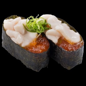 真鱈白子ぐんかん／ 2貫180円