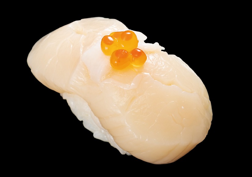 北海度産 大粒ほたて一貫 290円