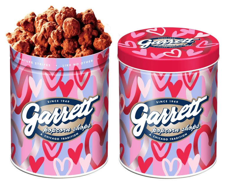 Garrett バレンタイン缶