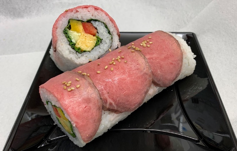 【ポール・ボキューズ（東館B2）】黒毛和牛ローストビーフで贅沢に巻き上げた恵方巻