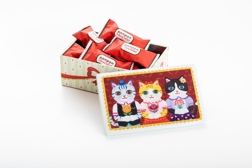 pon pon chocolat ネコ缶「For you」