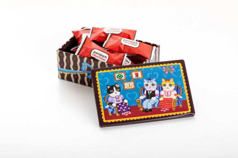 pon pon chocolat ネコ缶「Relaxing room」