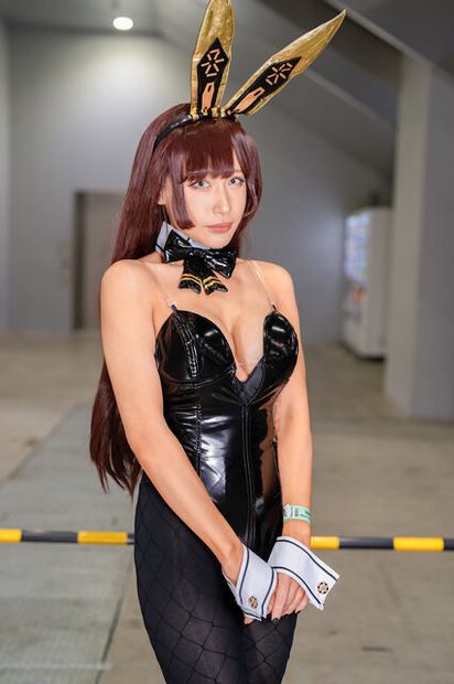 ノワール（黒バニー）『勝利の女神：NIKKE』／ルイ美豚（@Biton_cos）