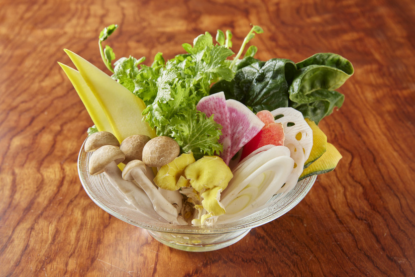 10種類以上の季節野菜