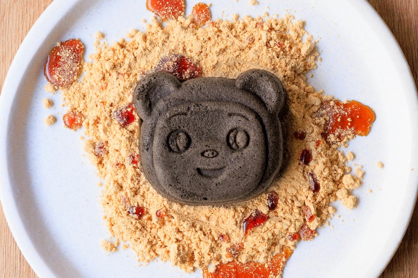 黒いこぐま焼き きなこ黒みつ