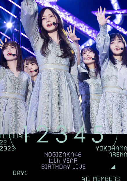 乃木坂46、「11th YEAR BIRTHDAY LIVE」Blu-ray＆DVD全ジャケ写公開！秋元真夏の弾ける笑顔も