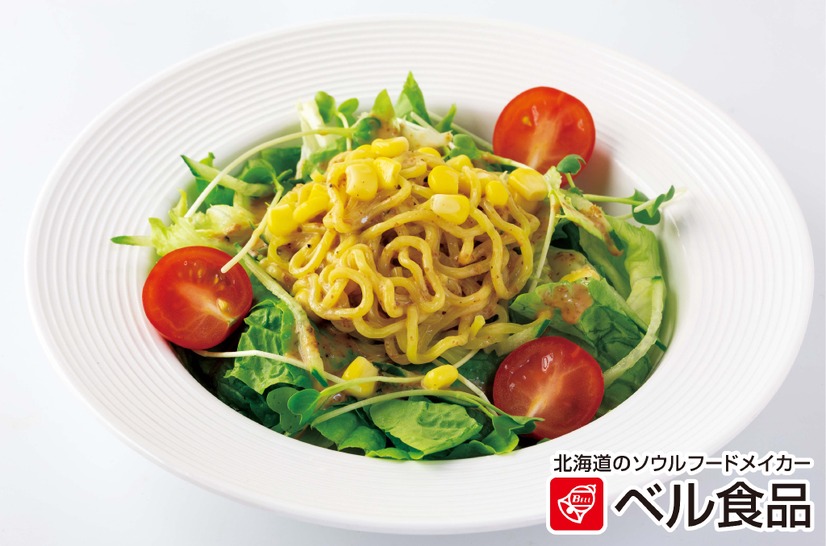 ラーメンサラダ（焙煎ごまだれ）（コラボメニュー・ベル食品）