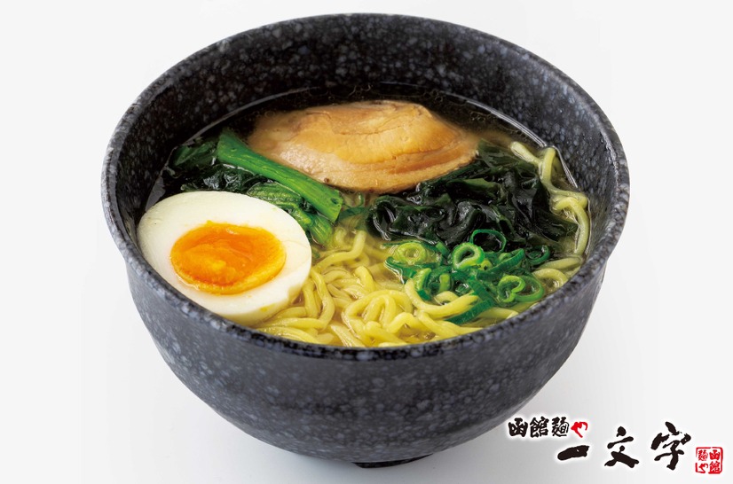 函館麺や一文字 塩ラーメン（コラボメニュー・函館麺や一文字）