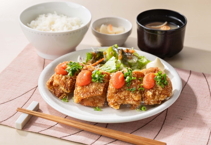 博多明太から揚げ定食［4個］
