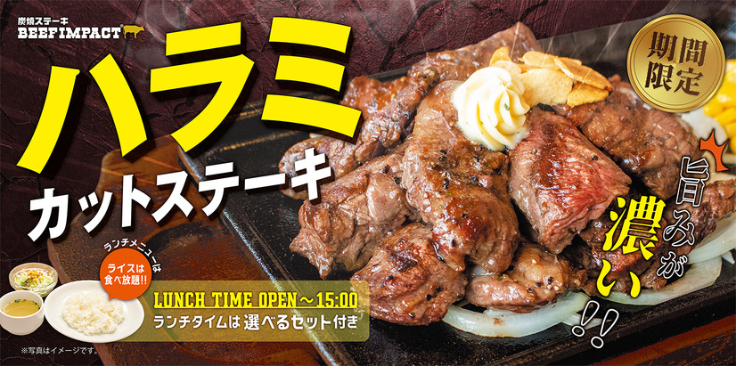 ハラミカットステーキフェア