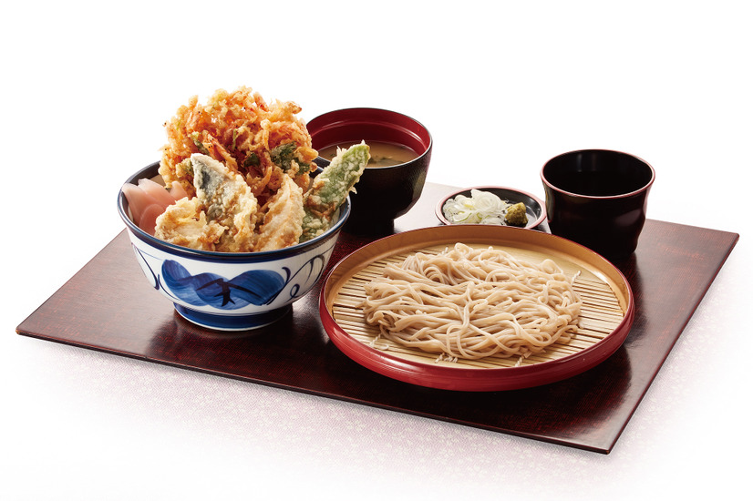 桜海老天丼 サービスセット
