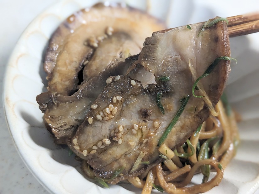味噌とんこつ油そば　撮影　渡邉