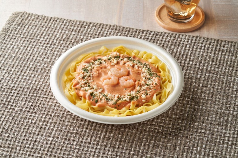 鎌倉パスタ監修　生パスタ　海老のトマトクリームパスタ
