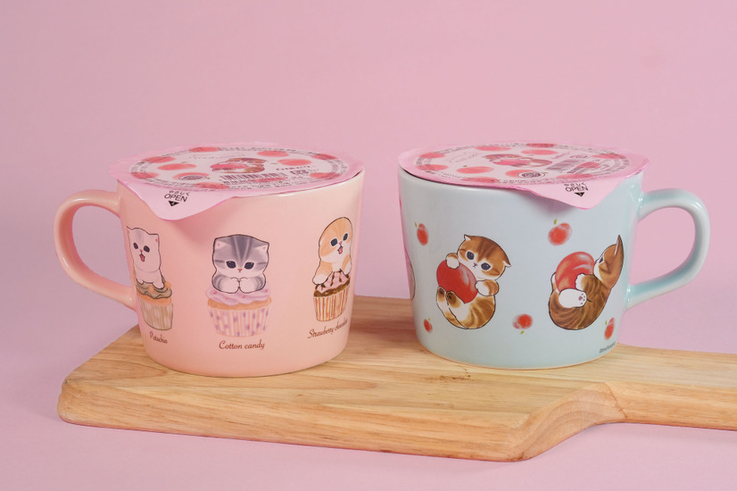 「mofusand　マグ＆白桃ゼリー」（930円）