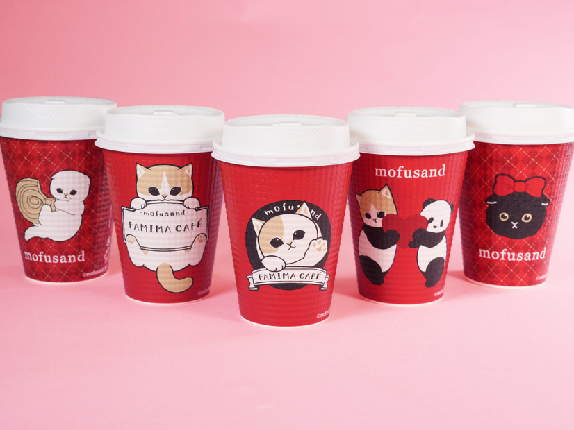 「『FAMIMA CAFÉ』ブレンドM・カフェラテM（コラボカップ）」（180円）