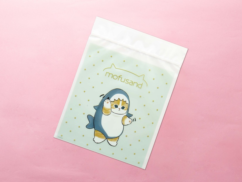 「mofusand ジッパーバッグ　6枚入り」（330円）