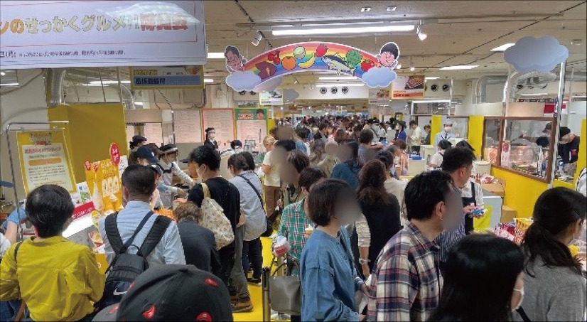 昨年の京都髙島屋での様子
