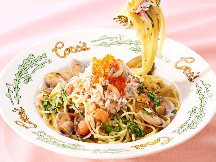 桜海老と釜揚げしらすのボンゴレパスタ