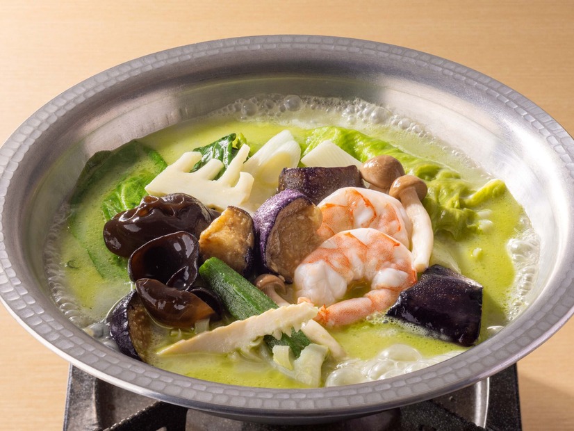 グリーンカレーだし
