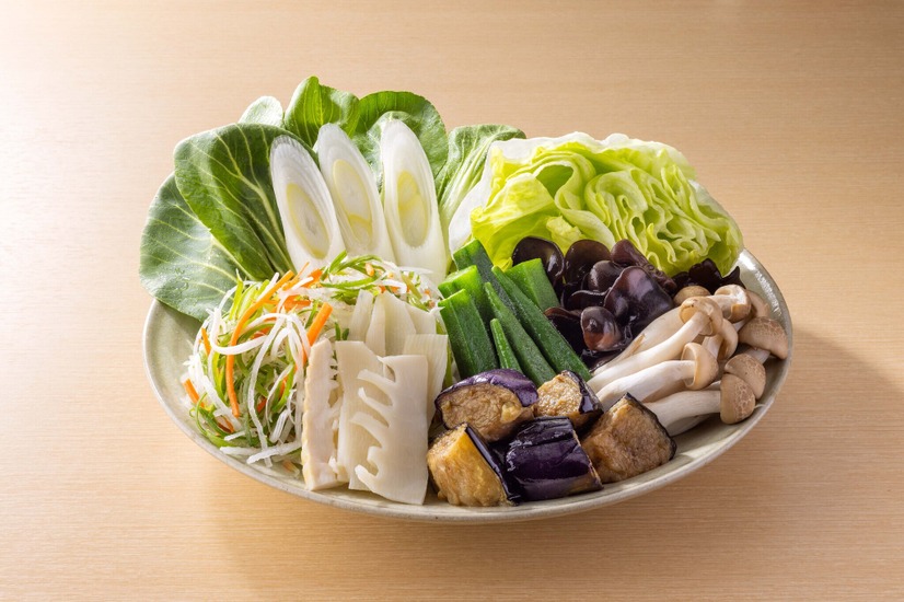豊富な新鮮野菜