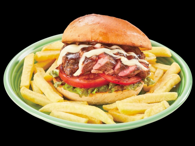 ビフテキご褒美バーガー～チーズソース添え～