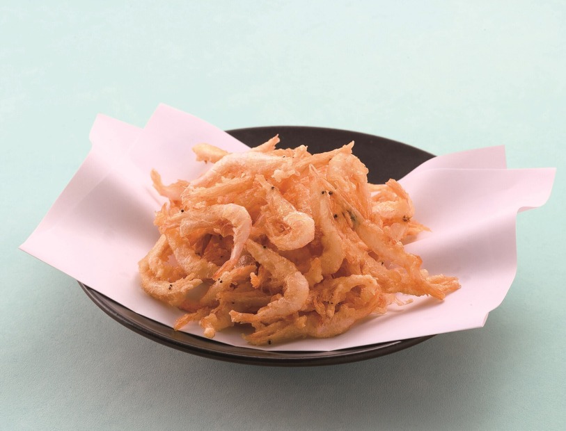 富山【白えび屋】「白えび天ぷら」1,296円（100g）