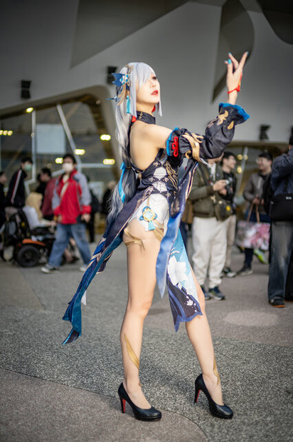 申鶴『原神』／玄子 Genko（Instagram：genko_cosplay）
