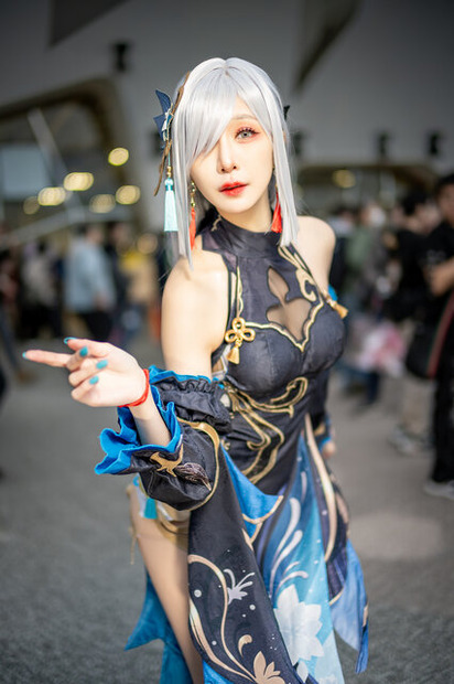 申鶴『原神』／玄子 Genko（Instagram：genko_cosplay）