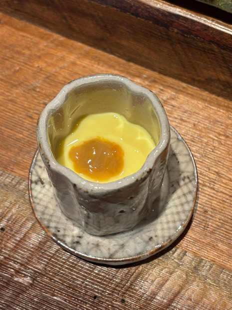海人さん手作り　このわたの茶碗蒸し