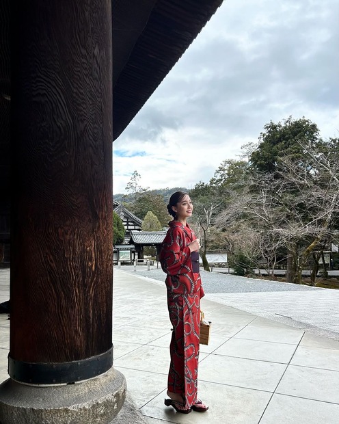 東レキャンペーンガール・間瀬遥花、しっとり浴衣に！一足早くポスター完成を報告