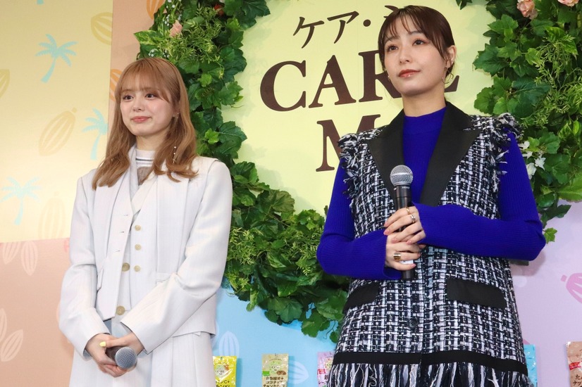 宇垣美里と紺野彩夏【撮影：浜瀬将樹】