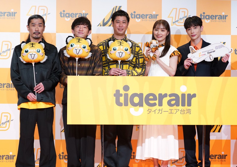 「タイガーエア台湾 アンバサダー就任発表会見」【写真：竹内みちまろ】