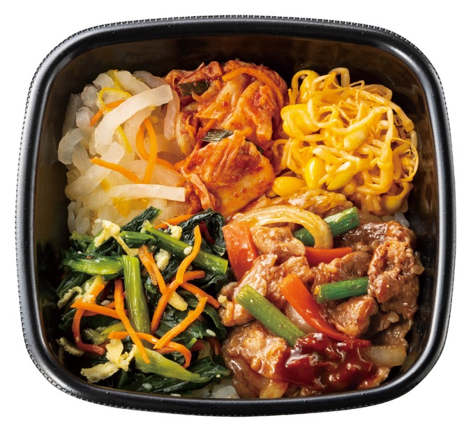 1/2日分の野菜が摂れる！焼肉ビビンバ