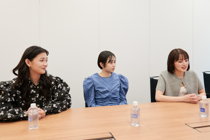 福山絢水、平美乃理、花音【撮影：Jumpei Yamada】