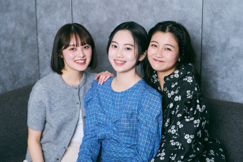 福山絢水、平美乃理、花音【撮影：Jumpei Yamada】