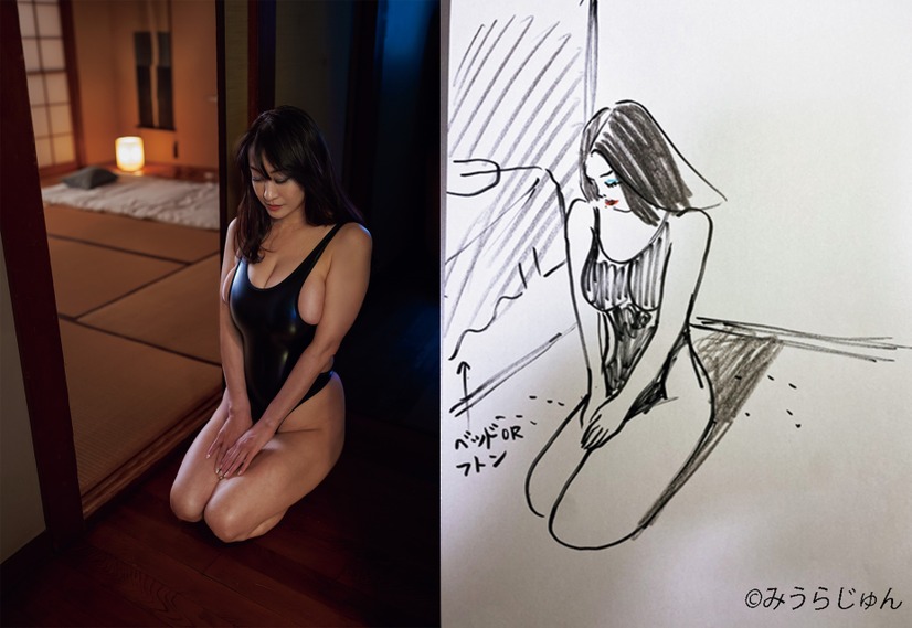 沢地優佳の写真集『Venus, y』（扶桑社）イメージカット
