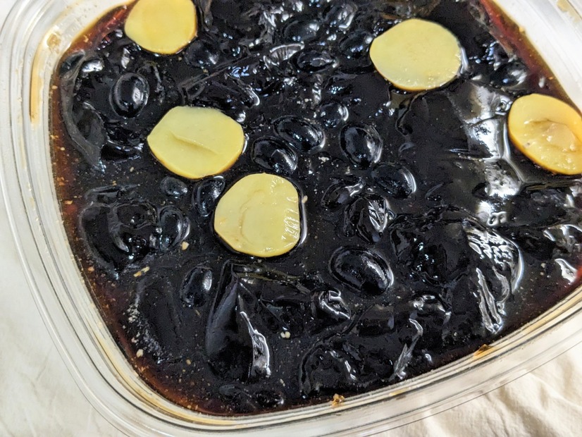 コストコのほうじ茶プリン：撮影　渡邉