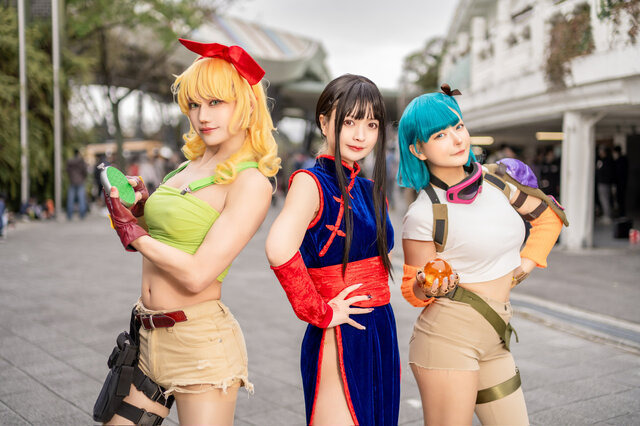 ランチ、チチ、ブルマ『ドラゴンボール』／おねさや（X：@yunomi_ochawan）、のらねこ（X：@noraneko_skmz ）、gyava（X：@gyavaaaaa）
