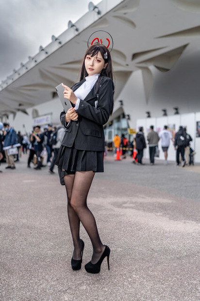 調月リオ『ブルーアーカイブ』／しょこら（X：@Chocolat_cos0）