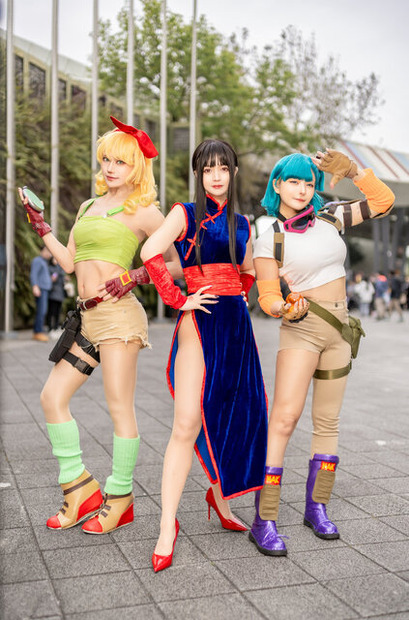 ランチ、チチ、ブルマ『ドラゴンボール』／おねさや（X：@yunomi_ochawan）、のらねこ（X：@noraneko_skmz ）、gyava（X：@gyavaaaaa）