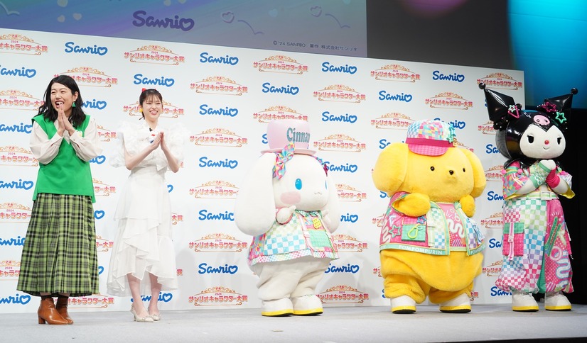 「2024年サンリオキャラクター大賞」開幕イベント【写真：竹内みちまろ】