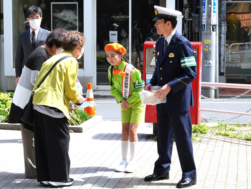 原宿警察署交通・防犯キャンペーン