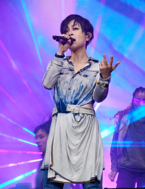 宇多田ヒカル (Photo by Kevin Mazur/Getty Images for Coachella)