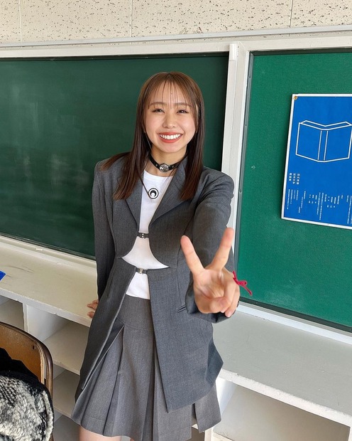 平山真衣（写真は平山真衣の公式インスタグラムから）※所属事務所に掲載許諾をもらってます