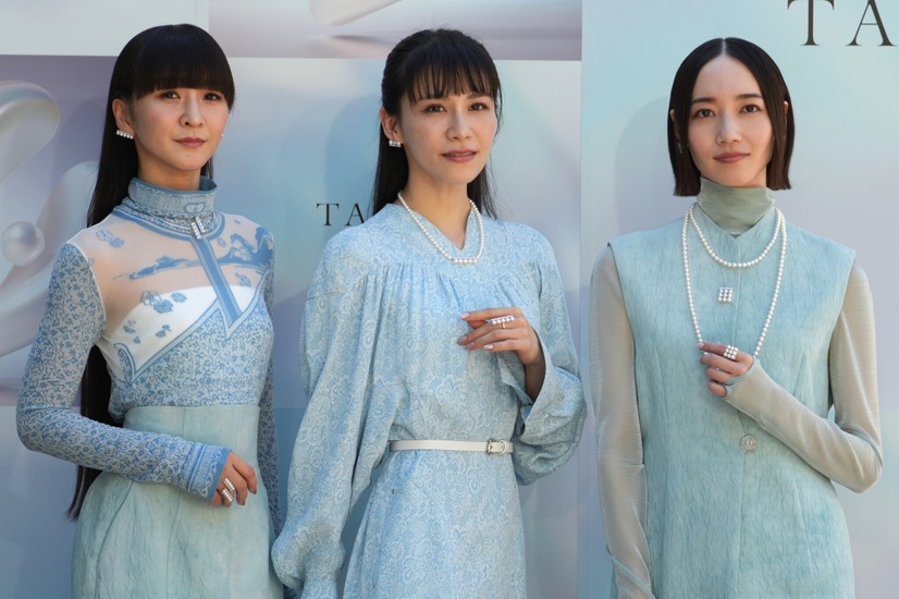 Perfume（かしゆか、あ～ちゃん、のっち）【撮影：小宮山あきの】