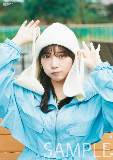 『月刊ENTAME』６月・７月合併号付録ポスター　乃木坂46与田祐希 撮影／田中瞳