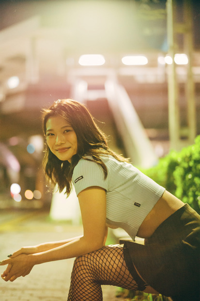 『SPA!デジタル写真集 ときちゃん「東京は夜の一時」』の誌面カット（扶桑社／撮影：時永大吾）