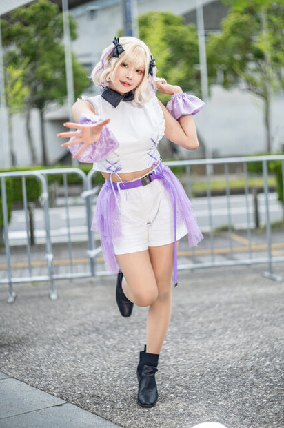 胡桃のあ「ぶいすぽっ!」／りなしぃ（X：@rinyanpassan）、撮影：乃木章（X：@Osefly）